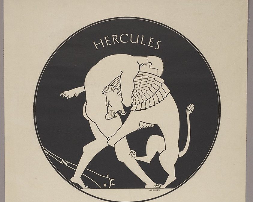 Ο Ηρακλής και το λιοντάρι της Νεμέας